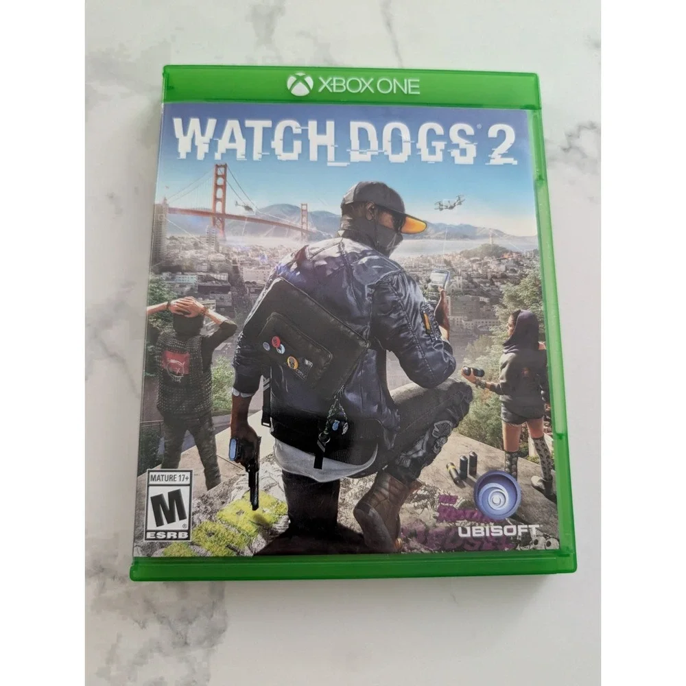 Watch Dogs 2 Microsoft Xbox One Complete In Box CIB Excellent Condition